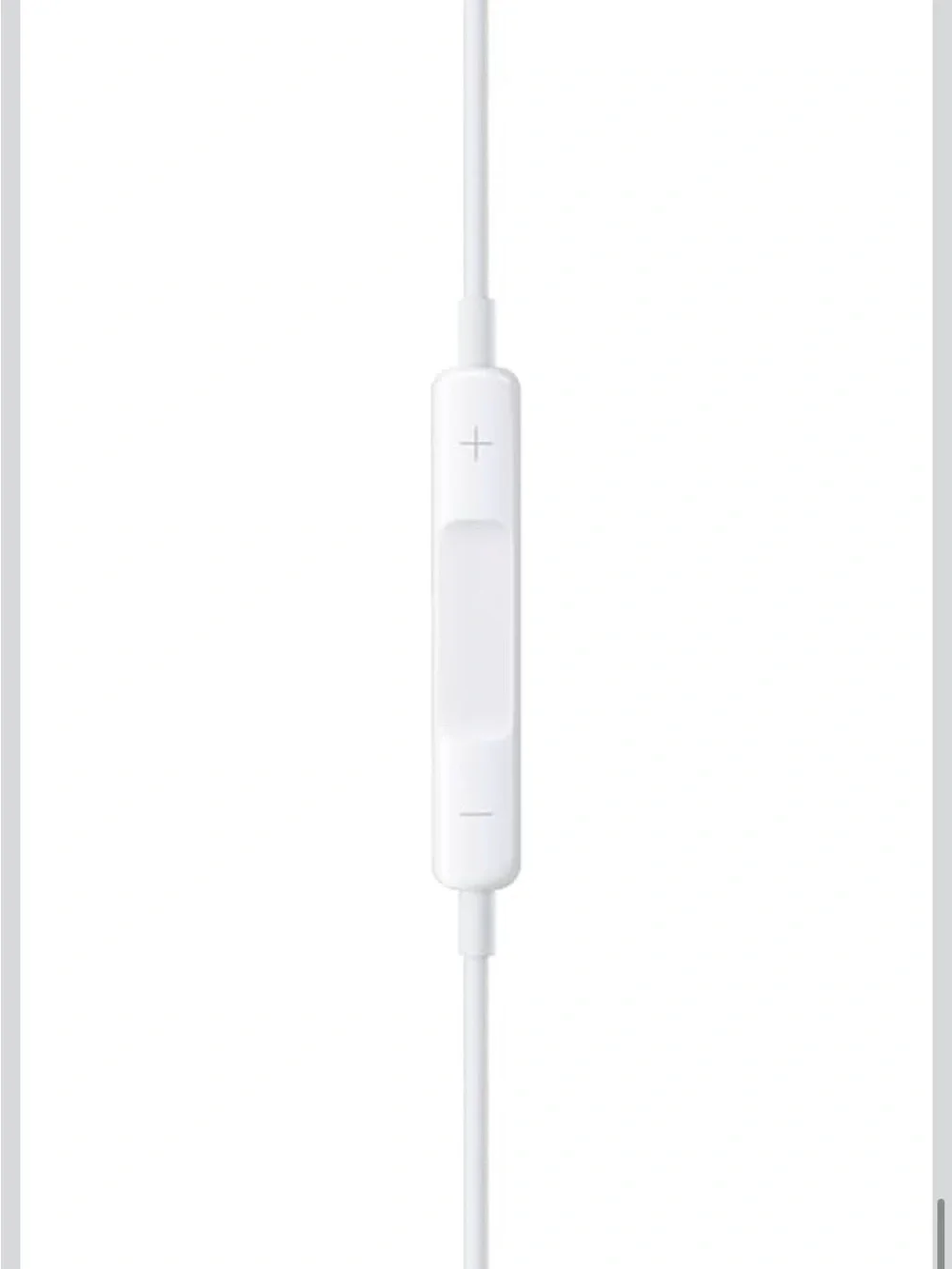 Apple White Lightning Earphones with Built-In Microphone